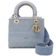 Dior Vintage Pre-owned Canvas dior-vskor Blue, Dam