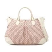 Louis Vuitton Vintage Pre-owned Canvas handvskor White, Dam