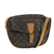 Louis Vuitton Vintage Pre-owned Canvas axelremsvskor Brown, Dam