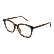 Saint Laurent Stiliga Solglasögon för Modeentusiaster Brown, Unisex