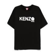 Kenzo Svarta T-shirts och Polos Black, Herr