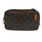 Louis Vuitton Vintage Pre-owned Canvas louis-vuitton-vskor Brown, Dam