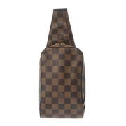 Louis Vuitton Vintage Pre-owned Canvas louis-vuitton-vskor Brown, Dam