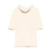 Paco Rabanne Beige T-shirts och Polos Kollektion Beige, Dam