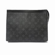 Louis Vuitton Vintage Pre-owned Canvas kuvertvskor Black, Herr