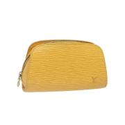 Louis Vuitton Vintage Pre-owned Laeder louis-vuitton-vskor Yellow, Dam