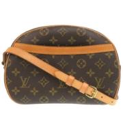 Louis Vuitton Vintage Pre-owned Canvas axelremsvskor Brown, Dam