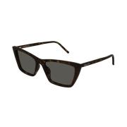 Saint Laurent Tunn Havana Solglasögon SL 775 002 Brown, Dam