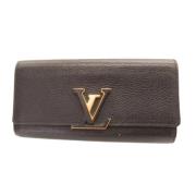 Louis Vuitton Vintage Pre-owned Laeder plnbcker Black, Dam