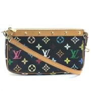 Louis Vuitton Vintage Pre-owned Bomull louis-vuitton-vskor Black, Dam