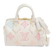 Louis Vuitton Vintage Pre-owned Laeder louis-vuitton-vskor White, Dam