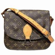 Louis Vuitton Vintage Pre-owned Canvas crossbodyvskor Brown, Dam