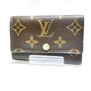 Louis Vuitton Vintage Pre-owned Canvas nyckelhllare Brown, Dam