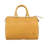 Louis Vuitton Vintage Pre-owned Laeder louis-vuitton-vskor Yellow, Dam