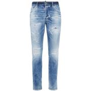 Dsquared2 Denim Jeans för Män Blue, Herr