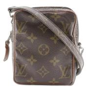 Louis Vuitton Vintage Pre-owned Canvas crossbodyvskor Brown, Dam