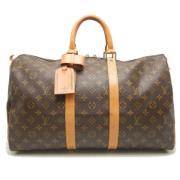 Louis Vuitton Vintage Pre-owned Canvas louis-vuitton-vskor Brown, Dam