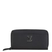 Louis Vuitton Vintage Pre-owned Laeder plnbcker Black, Dam