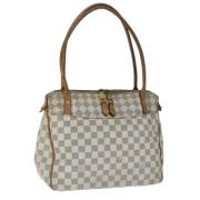 Louis Vuitton Vintage Pre-owned Canvas louis-vuitton-vskor White, Dam