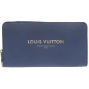 Louis Vuitton Vintage Pre-owned Laeder plnbcker Blue, Unisex