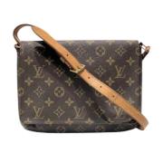 Louis Vuitton Vintage Pre-owned Canvas louis-vuitton-vskor Brown, Dam