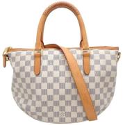 Louis Vuitton Vintage Pre-owned Canvas handvskor White, Dam