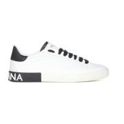 Dolce & Gabbana Vita Portofino Låga Sneakers White, Herr