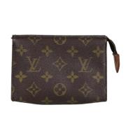 Louis Vuitton Vintage Pre-owned Canvas necessrer Brown, Dam