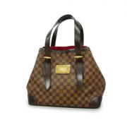 Louis Vuitton Vintage Pre-owned Tyg handvskor Brown, Dam