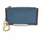 Louis Vuitton Vintage Pre-owned Laeder plnbcker Blue, Dam