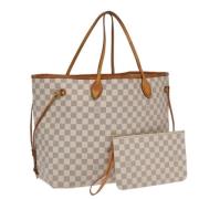 Louis Vuitton Vintage Pre-owned Canvas louis-vuitton-vskor White, Dam