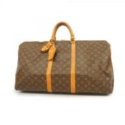 Louis Vuitton Vintage Pre-owned Tyg louis-vuitton-vskor Brown, Dam