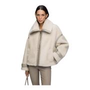 VSP Ayla - Niobe Shearling Jacka Gray, Dam