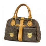 Louis Vuitton Vintage Pre-owned Tyg louis-vuitton-vskor Brown, Dam