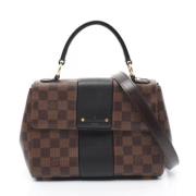 Louis Vuitton Vintage Pre-owned Canvas handvskor Brown, Dam