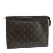 Louis Vuitton Vintage Pre-owned Canvas louis-vuitton-vskor Brown, Dam