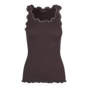 Rosemunde Sleeveless Tops Brown, Dam