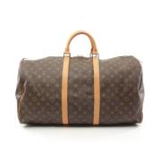 Louis Vuitton Vintage Pre-owned Canvas handvskor Brown, Dam