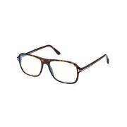 Tom Ford Stiliga Glasögon Ft5806-B i Färg 52 Brown, Herr