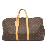 Louis Vuitton Vintage Pre-owned Tyg handvskor Brown, Dam