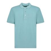 Tom Ford Mjuk Lyocell Polo Tröja Green, Herr