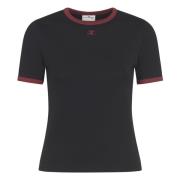 Courrèges Stiliga T-shirts och Polos Black, Dam