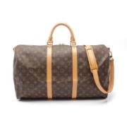 Louis Vuitton Vintage Pre-owned Canvas handvskor Brown, Dam