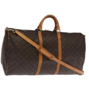 Louis Vuitton Vintage Pre-owned Canvas resvskor Brown, Dam