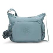 Kipling Funktionell Crossbody Väska med Flera Fickor Gray, Dam