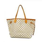 Louis Vuitton Vintage Pre-owned Tyg axelremsvskor White, Dam