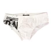 Dsquared2 Stiliga herrunderkläder botten White, Herr