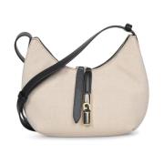 Furla Snygg Dragkedja Väska Beige, Dam