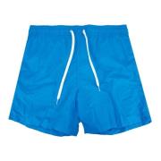 Sundek Herr Snörade Simshorts Blue, Herr