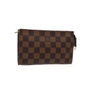 Louis Vuitton Vintage Pre-owned Canvas louis-vuitton-vskor Brown, Dam